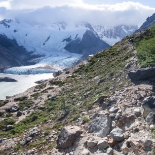 Cestou k ledovci, Patagonie, Argentina