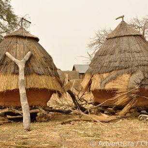 Vesnické sýpky, Ghana, foto: Sheila Singhová