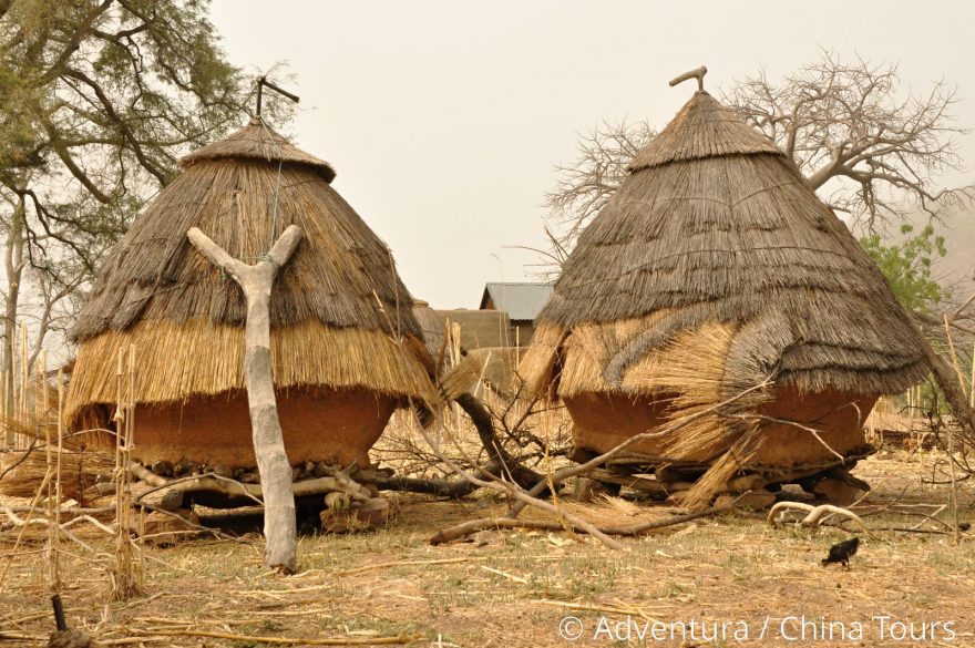 Vesnické sýpky, Ghana, foto: Sheila Singhová