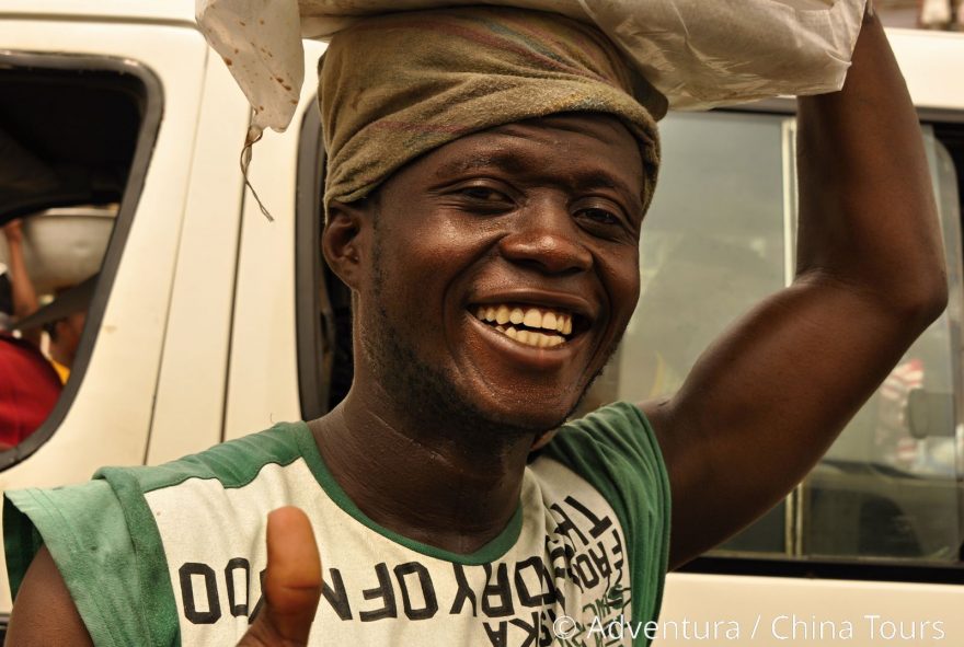 Místní vás budou vítat, Ghana, foto: Sheila Singhová