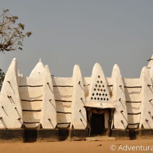 Mešita Larabanga, Ghana, foto: Sheila Singhová
