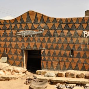 Pálác náčelníka ve vesnici Paga, Ghana, foto: Sheila Singhová