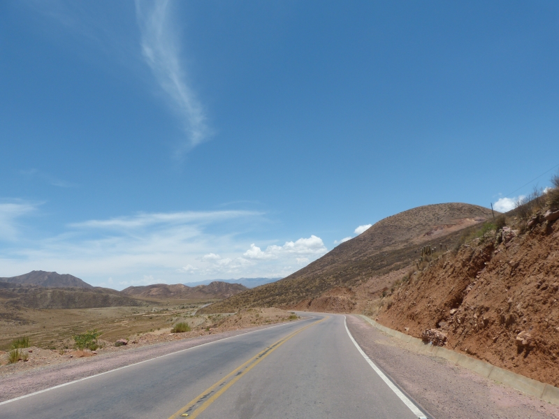 Cesta k Uyuni, Bolívie