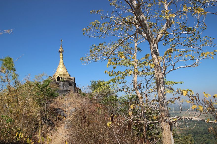 Jeden z kopečků v okolí Hpa-An, Barma
