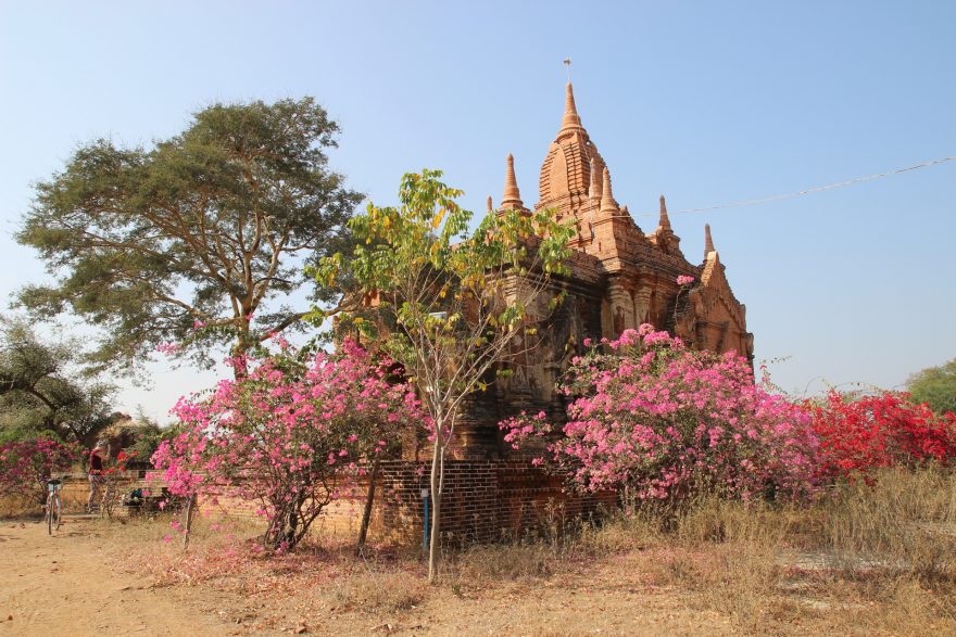 Rozkvetlý Bagan, Myanmar