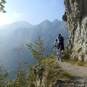 Okolí Lago di Garda na horském kole, foto Ruda Růžička