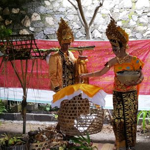 Rituál pro bohatou úrodu, Bali, Indonésie