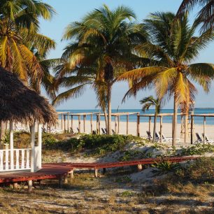 Příjemný hotel na ostrově Cayo Guillermo, Kuba