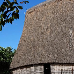 Dům etnika Džarai (Jarai) z Centrální vrchoviny