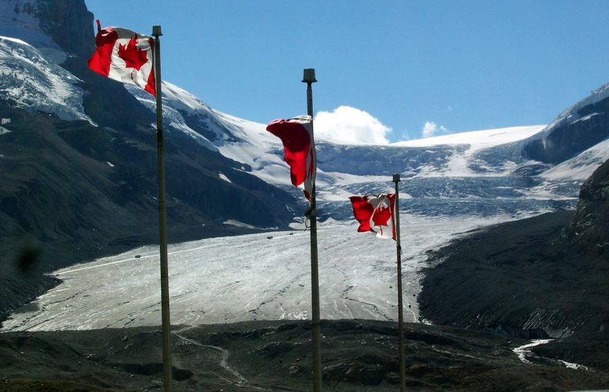 Ledovec Athabasca, Kanada