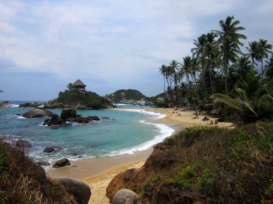 národní park Tayrona v Karibiku, Kolumbie