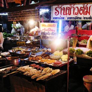 V Bangkoku se nejlépe najíte na ulici, Bangkok, Thajsko