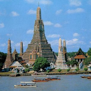 Chrám Wat Arun, Bangkok, Thajsko