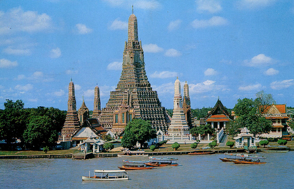 Chrám Wat Arun, Bangkok, Thajsko