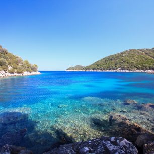 Zátoka Korita, Lastovo, Chorvatsko