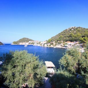 Zátoka Zaklopatica, Lastovo, Chorvatsko