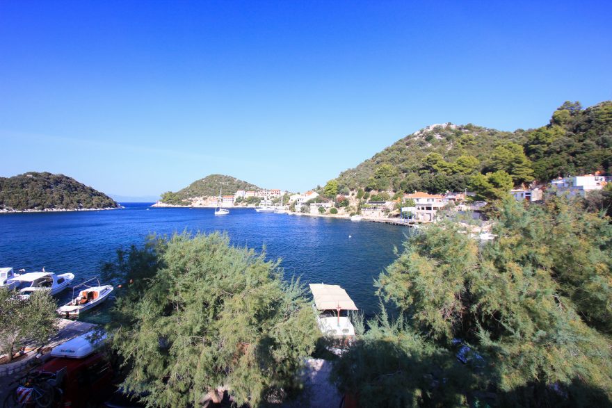 Zátoka Zaklopatica, Lastovo, Chorvatsko