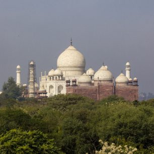 Slavný Taj Mahal, Indie