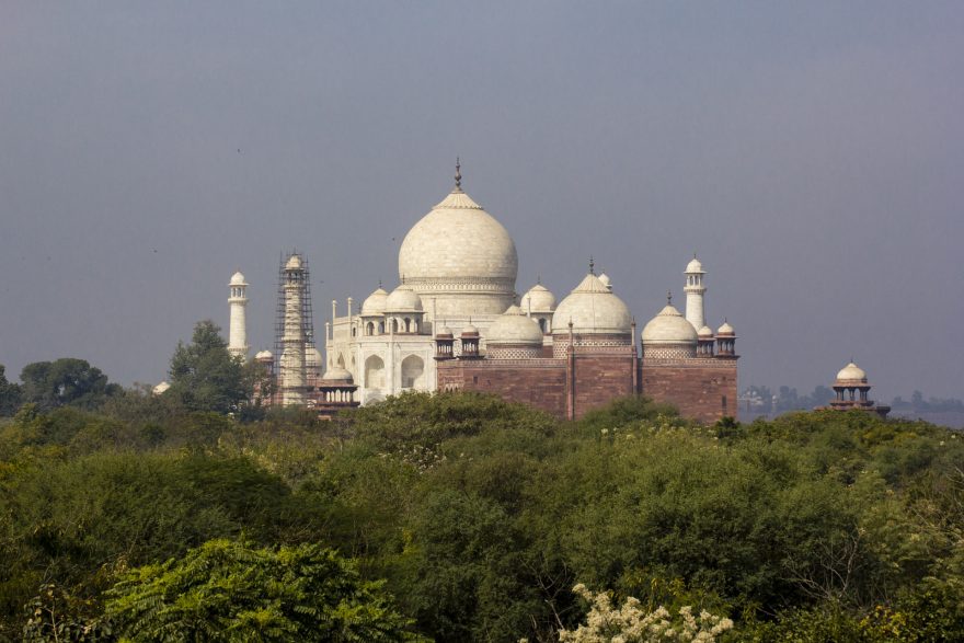 Slavný Taj Mahal, Indie