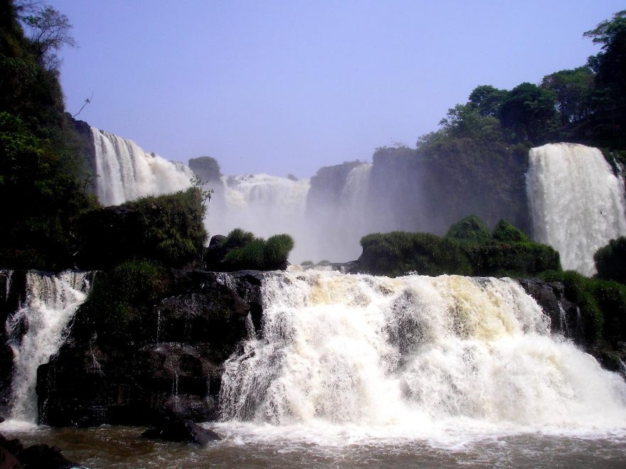 Vodopády Salto del Monday, Paraguay