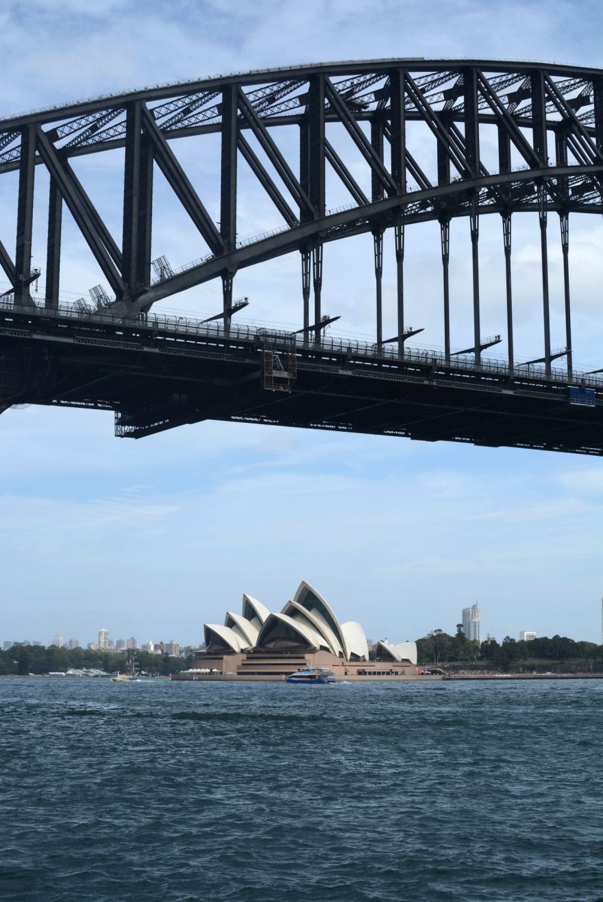 Pohled na Opera House, Sydney, Austrálie