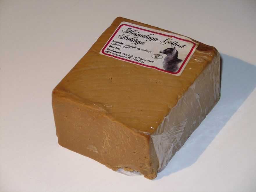 Hnědý sýr brunost, Norsko