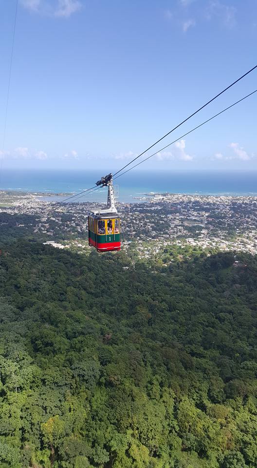 Jedinou lanovkou v Karibiku je Teleférico v Puerto Plata, Dominikánská republika