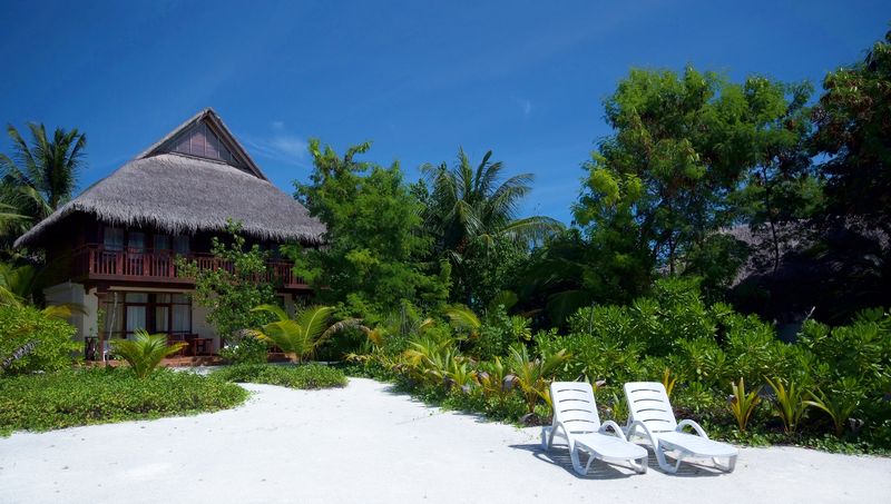 Olhuveli Beach, Maledivy