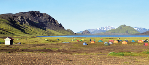 Island: Trek Laugavegur skrz Duhové hory