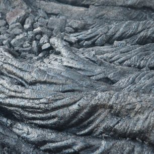 Zaschlá láva, Volcano National Park, Big Island, Hawaii
