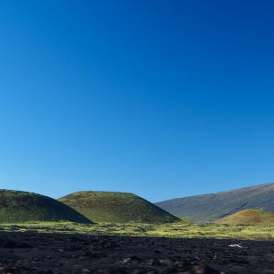 Přejezd mezi sopkami Mauna Kea a Mauna Loa, Big Island, Hawaii