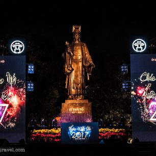 Ly Thai To - zakladatel Hanoje jako hlavního města Vietnamu, Hanoj, Vietnam