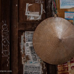 Non La - národní symbol, Hanoj, Vietnam