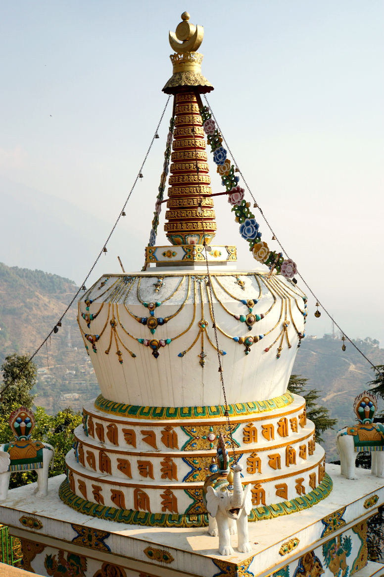 Stúpa, Dharamshala, Indie