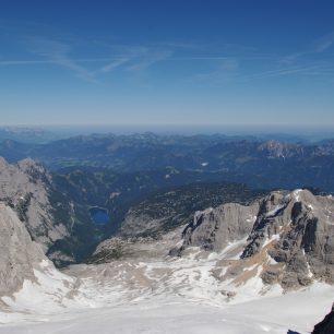 Výhledy z vrcholu, Dachstein, Rakousko