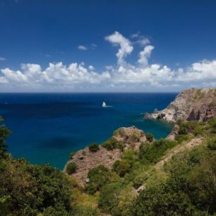 Pobřeží ostrova Saba, Nizozemské Antily