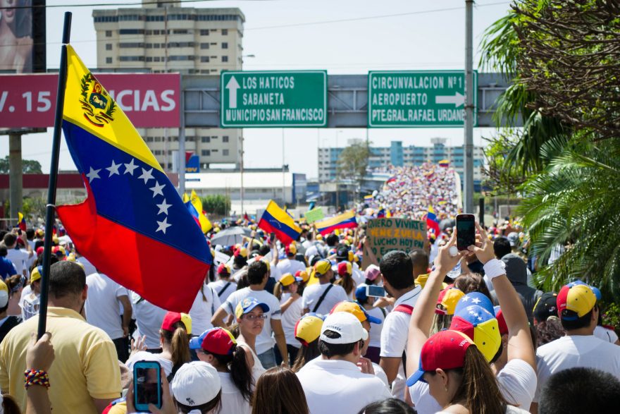 Protesty ve Venezuele
