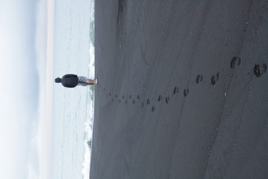 Nostalgie na břehu Atlantiku den po doběhu na jih, Island