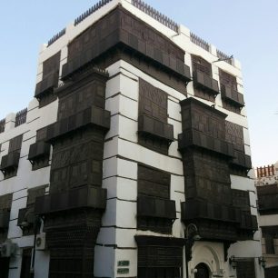 Poklidný podvečer ve staré Džiddě, Džidda, Saudská Arábie