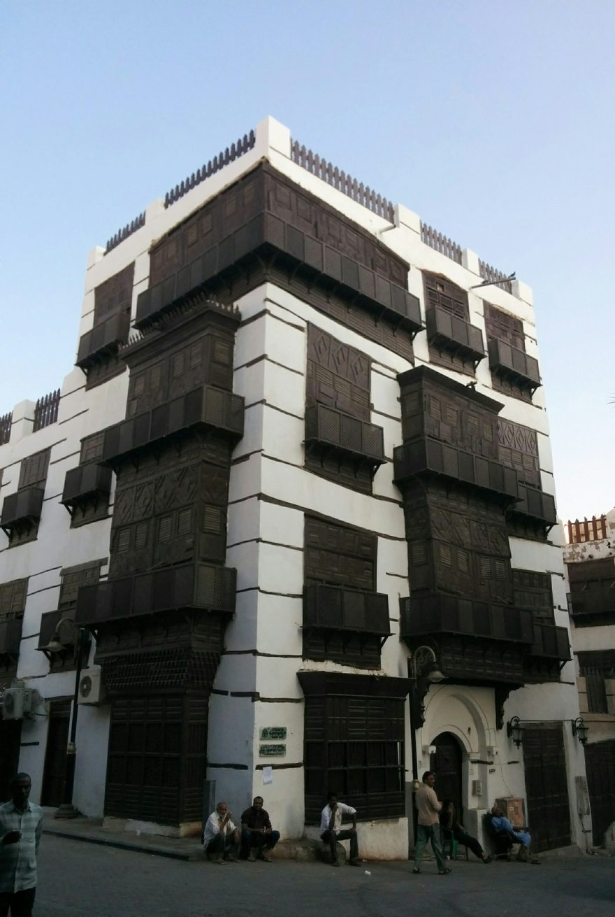 Poklidný podvečer ve staré Džiddě, Džidda, Saudská Arábie