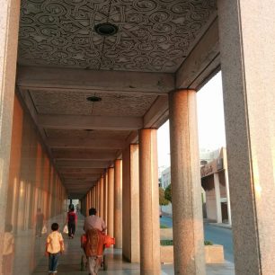 Západ slunce v Džiddě, Džidda, Saudská Arábie