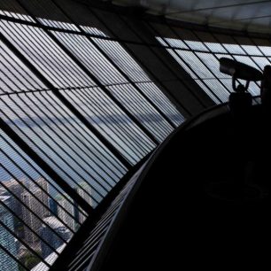Výhled z CN Tower, Toronto, Kanada