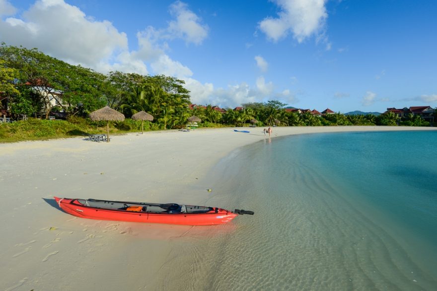 Pláže s bílým pískem, Seychely