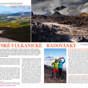 Kamčatské vulkanické radovánky nám popsala Markéta Hanáková.