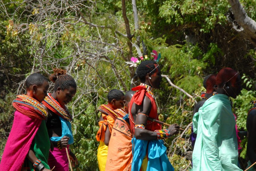 Samburové jsou jedno z posledních etnik na světě, které si udržuje svou silnou kulturu opírající se o staleté rituály, Keňa