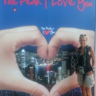 Autorka článku, Hongkong