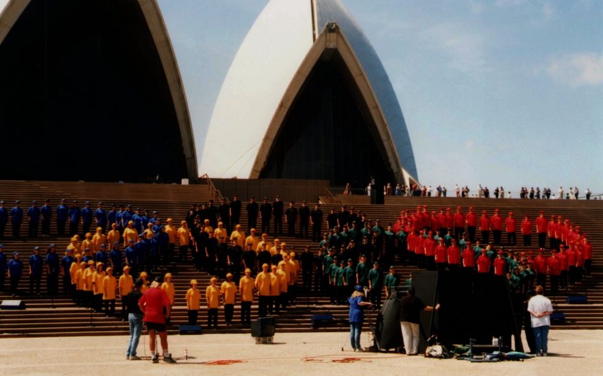 Opera v Sydney při Olympijských hrách v roce 2000, Sydney, Austrálie