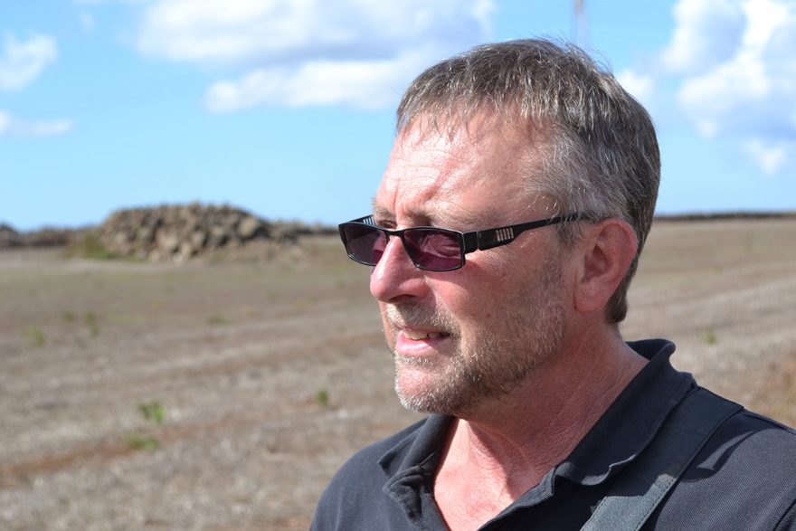 Karel Bělohlavý při natáčení