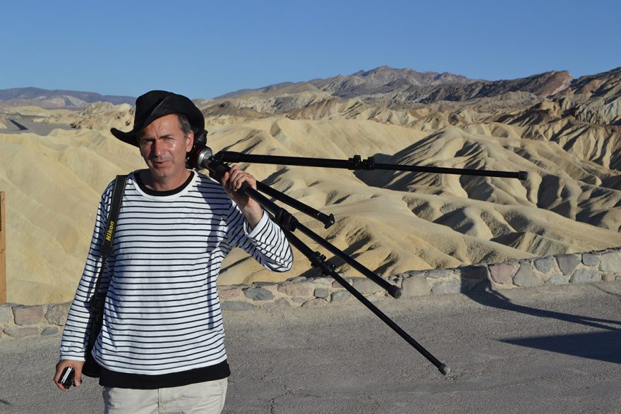 Jan Šmíd v kalifornském Údolí smrti, USA