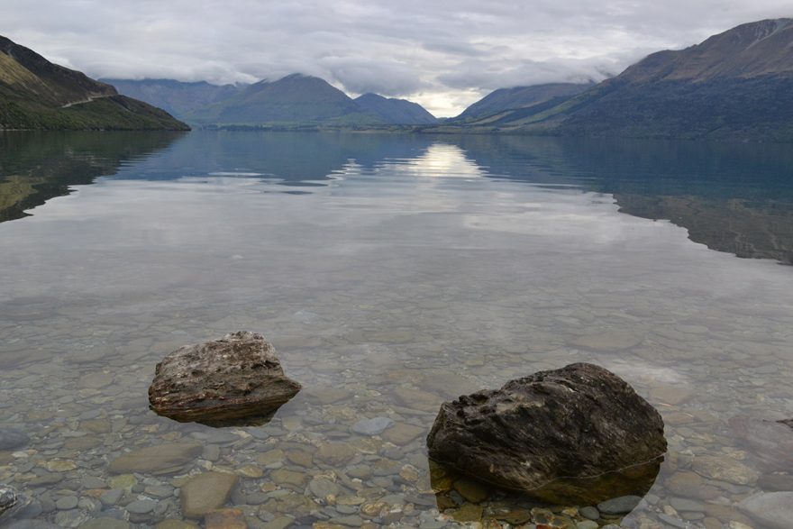 Nejdelší novozélandské jezero - Wakatipu, Nový Zéland